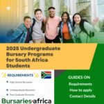 Undergraduate Bursaries 2025